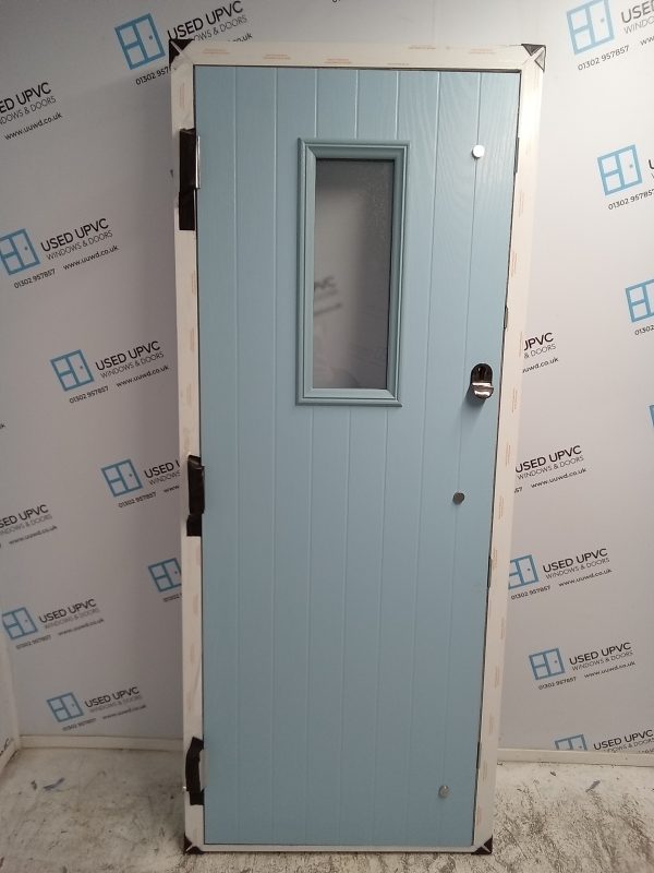 Brand New Blue Composite Door 825mm x 2015mm ND02 - Image 2