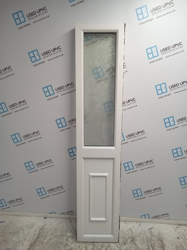 Used White Upvc Side Panel 410mm x 1990mm SP004