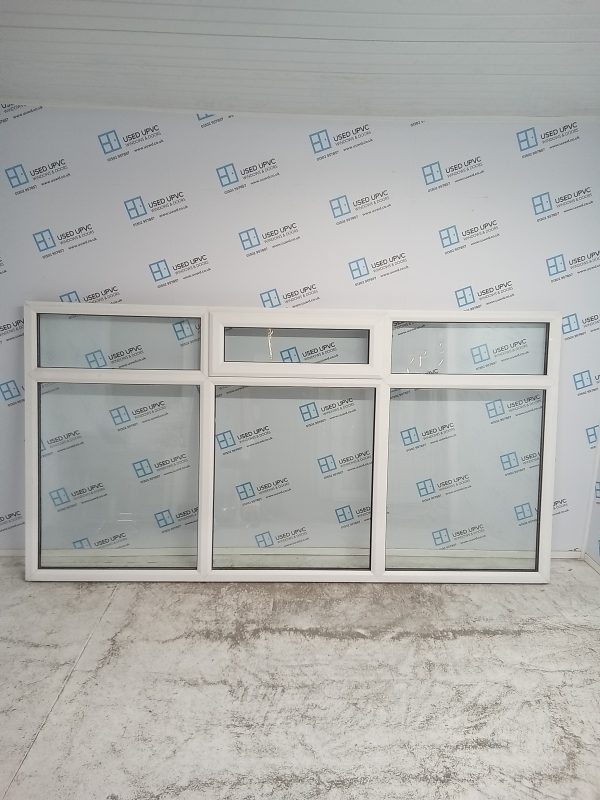 Used White Upvc Window 2815mm x 1470mm LW0058