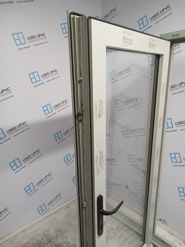 Brand New Olive Upvc Back Door 840mm x 1820mm ND34 - Image 4