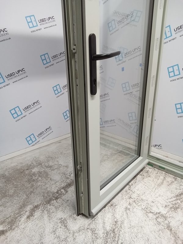 Brand New Olive Upvc Back Door 840mm x 1820mm ND34 - Image 5