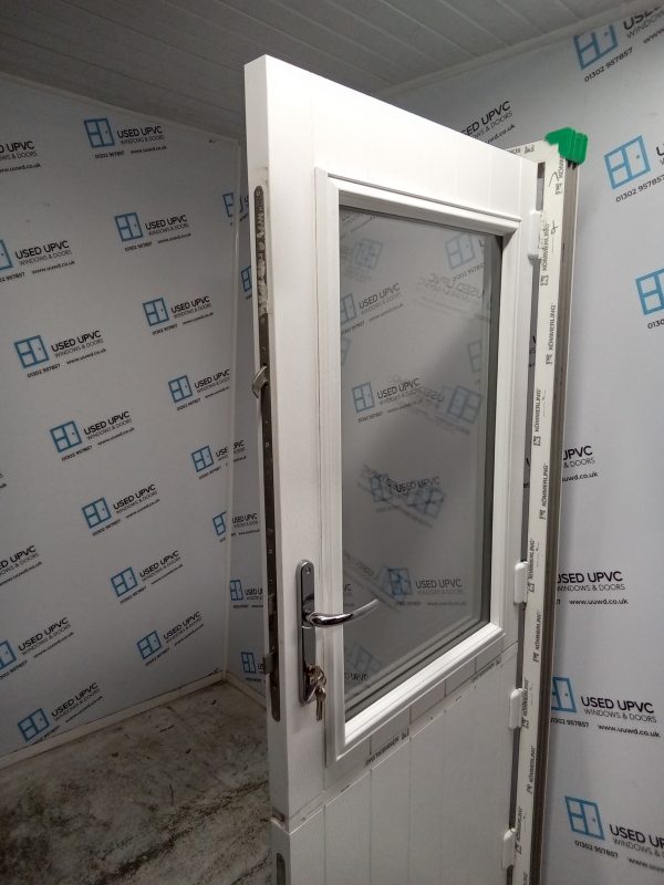 Brand New White Composite Barn Door 890mm x 2070mm ND37 - Image 5