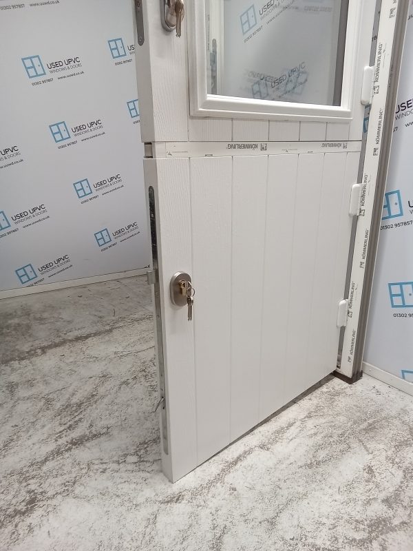 Brand New White Composite Barn Door 890mm x 2070mm ND37 - Image 6