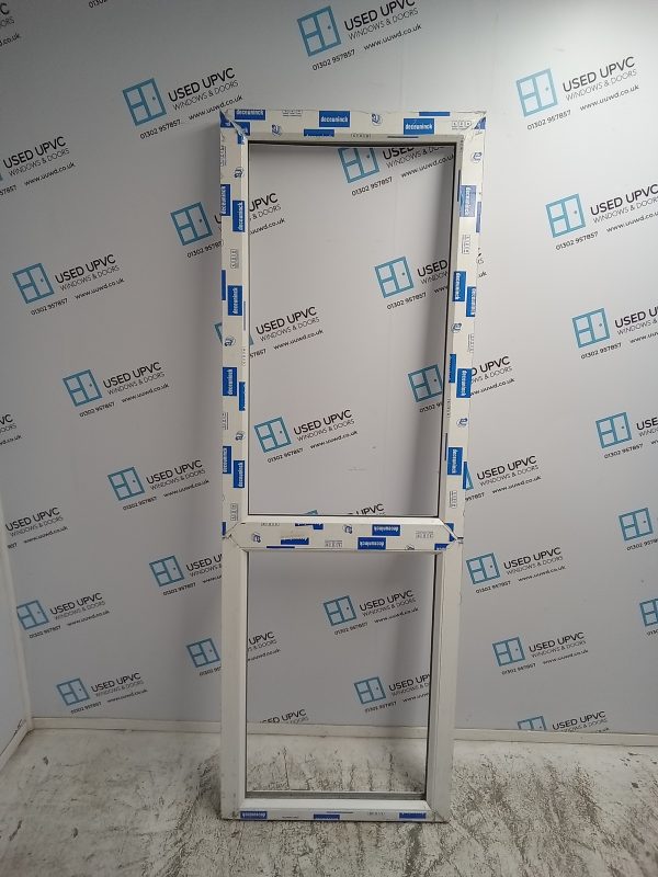 Brand New White Upvc Window Unglazed 690mm x 2025mm C7098