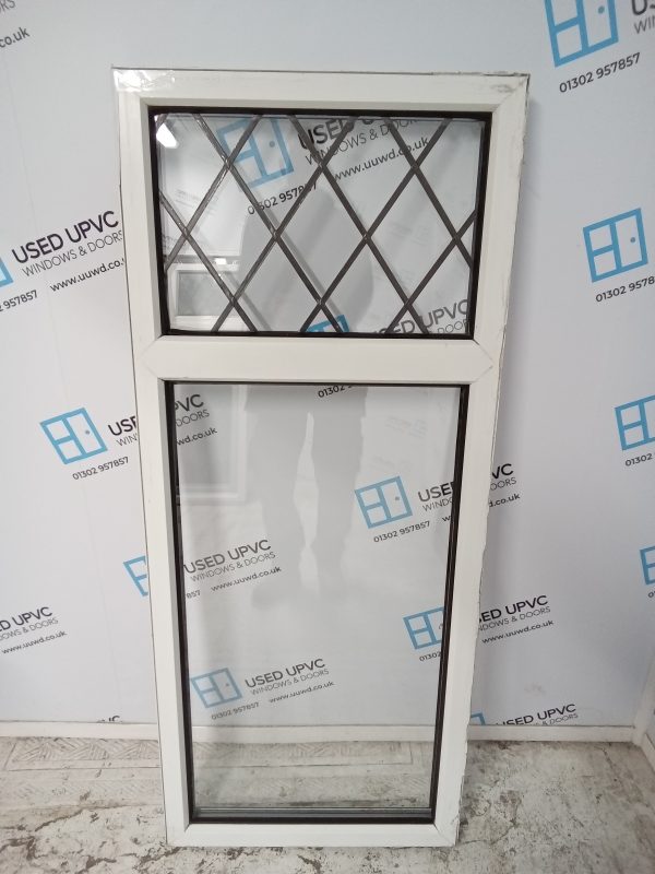 Used White Upvc Window 580mm x 1370mm W0002