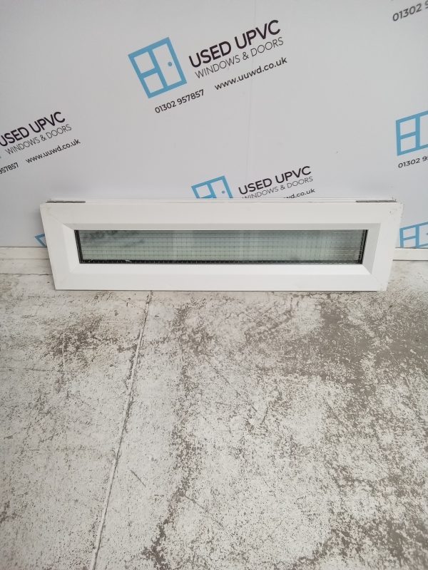 Used White Upvc Window (Toplight) 910mm x 240mm W0187 - Image 2