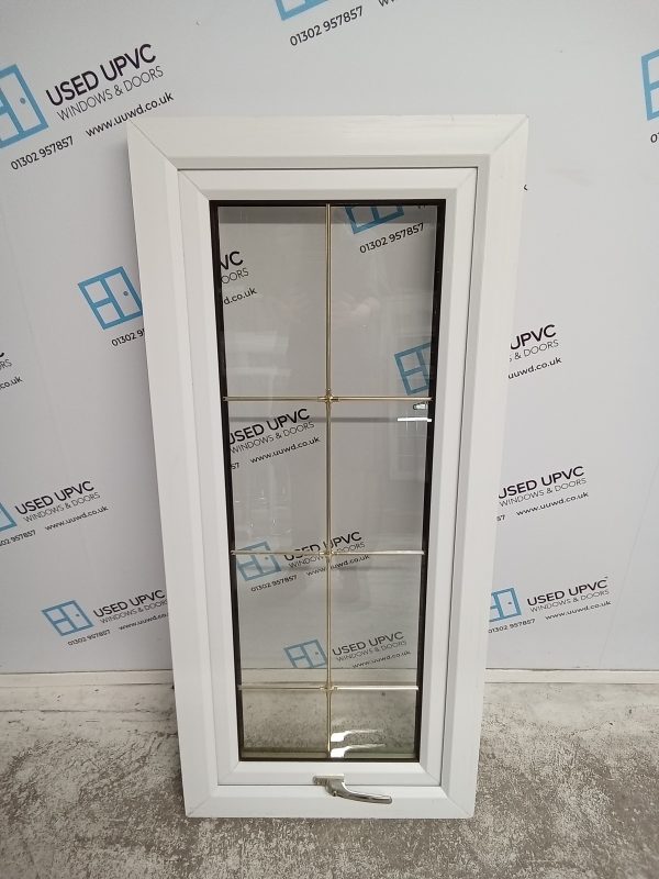 Used White Upvc Window 605mm x 1330mm W0024 - Image 2