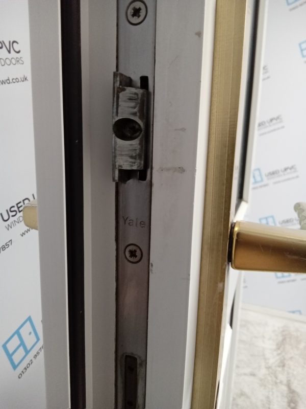Used White Upvc Back Door 770mm x 2035mm 0444 - Image 7