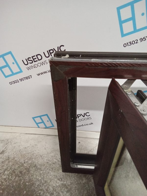 Used Woodgrain Upvc Window 420mm x 500mm W0167 - Image 4