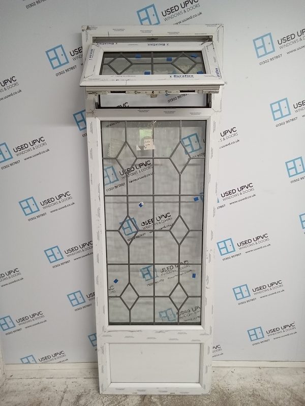 Brand New White Upvc Window 680mm x 2065mm C22019 - Image 3