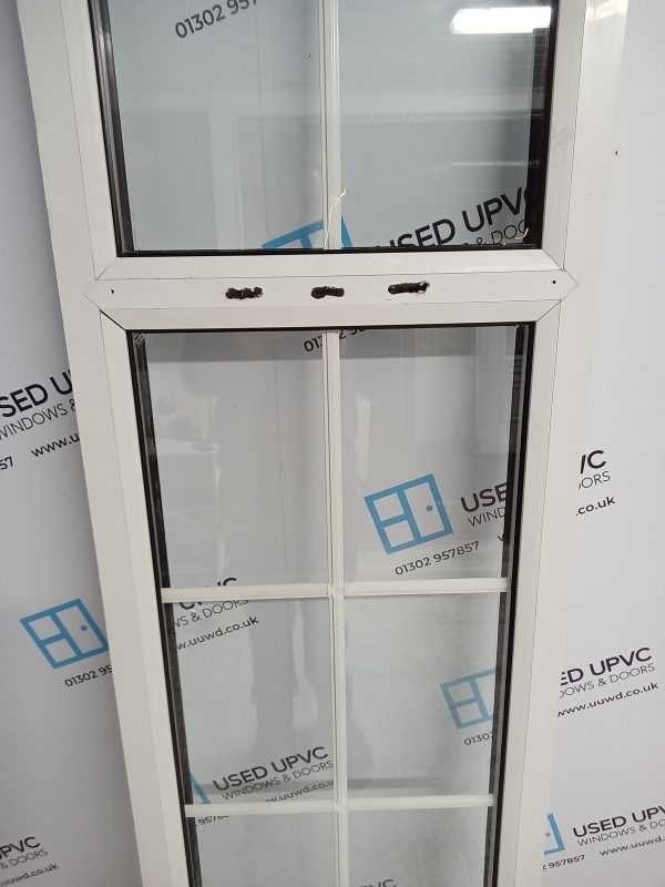 Used White Upvc Window 515mm x 1720mm W0012 - Image 3