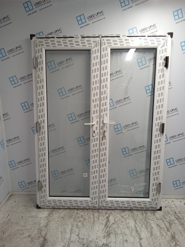 Brand New White Upvc French Doors 1530mm x 2050mm EA4 - Image 2