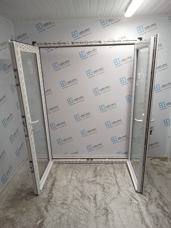 Brand New White Upvc French Doors 1530mm x 2050mm EA4 - Image 3