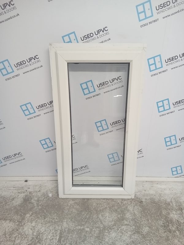 Used White Upvc Window 620mm x 1180mm W0003