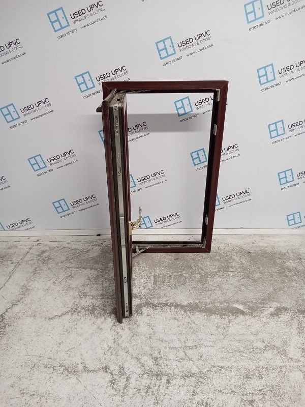 Used Rosewood Upvc Window 620mm x 1020mm W0009 - Image 3