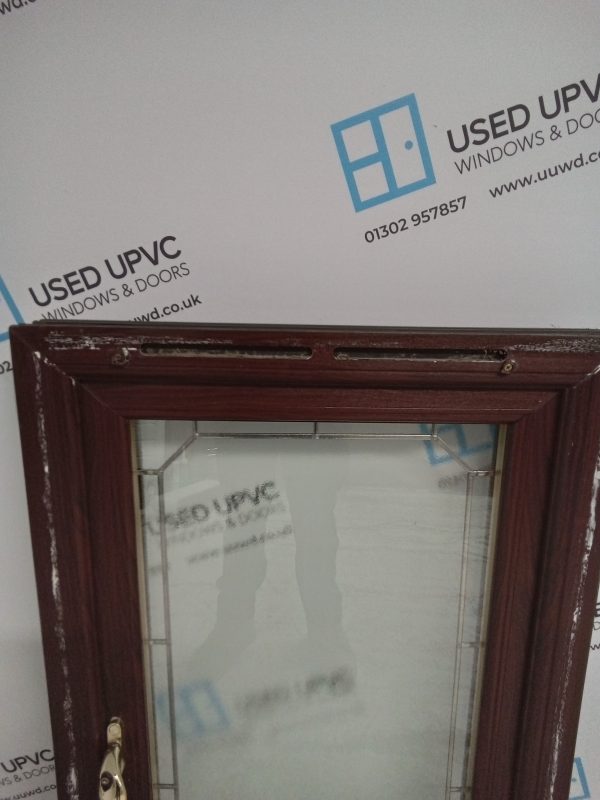 Used Rosewood Upvc Window 620mm x 1020mm W0009 - Image 4