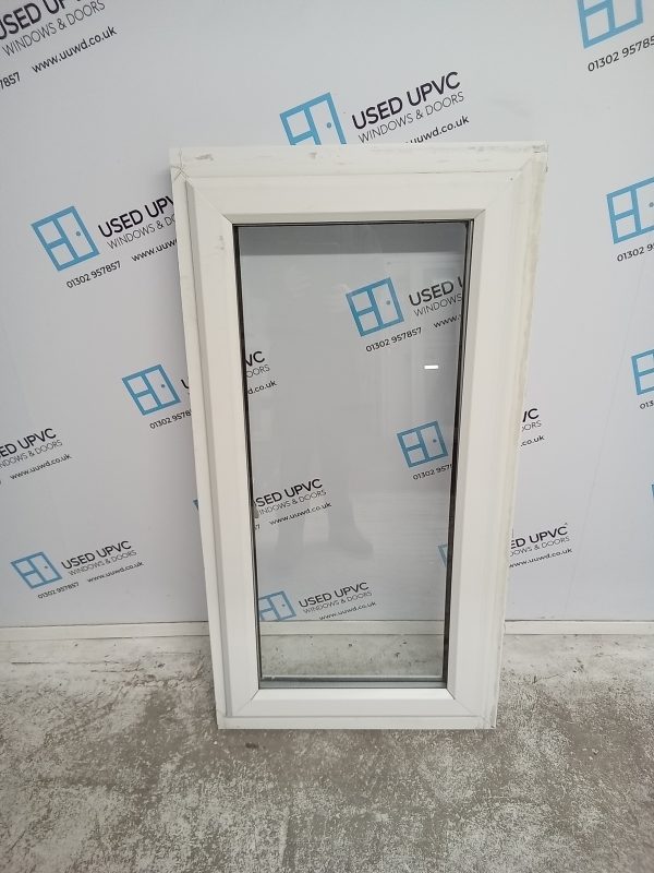 Used White Upvc Window 620mm x 1180mm W0026