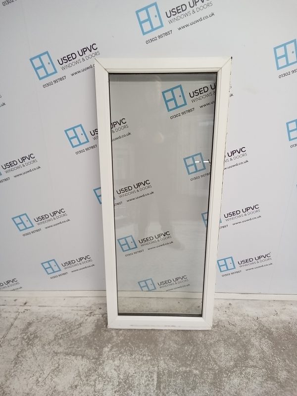 Used White Upvc Window 570mm x 1355mm W0032