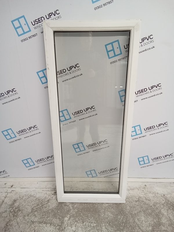 Used White Upvc Window 570mm x 1355mm W0032 - Image 2