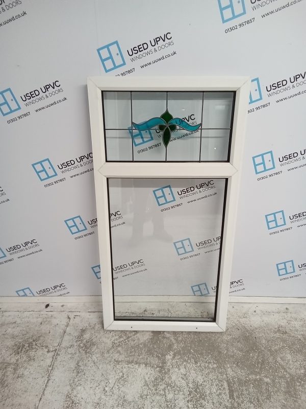 Used White Upvc Window 655mm x 1260mm W0064