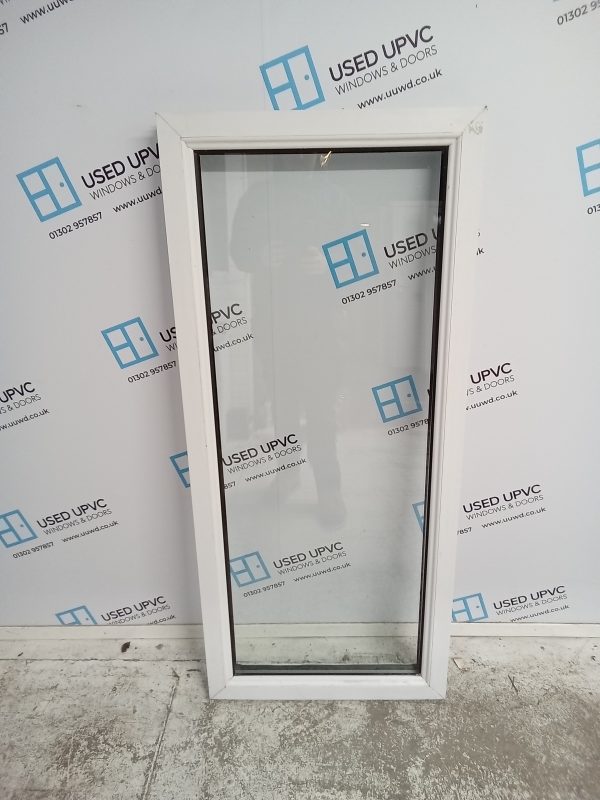 Used White Upvc Window 570mm x 1285mm W0066 - Image 2
