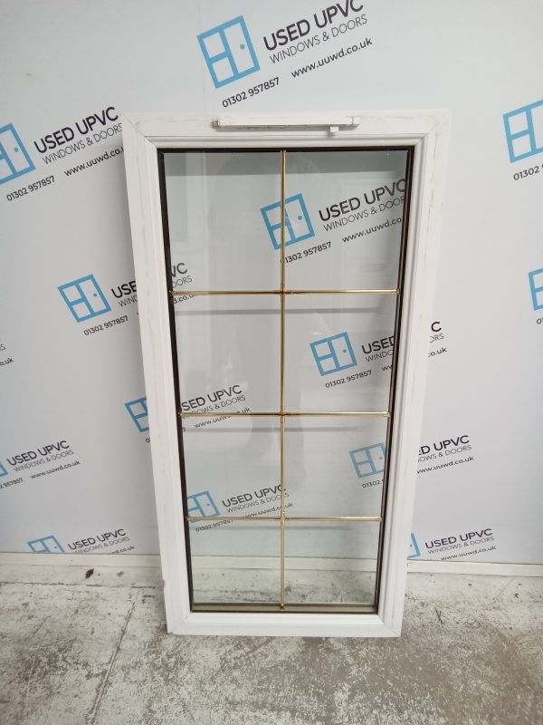 Used White Upvc Window 595mm x 1215mm W0093 - Image 2