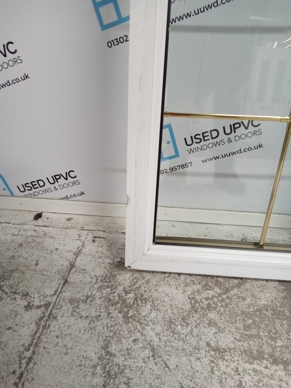 Used White Upvc Window 595mm x 1215mm W0093 - Image 5