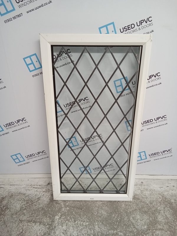 Used White Upvc Window 630mm x 1190mm W0107