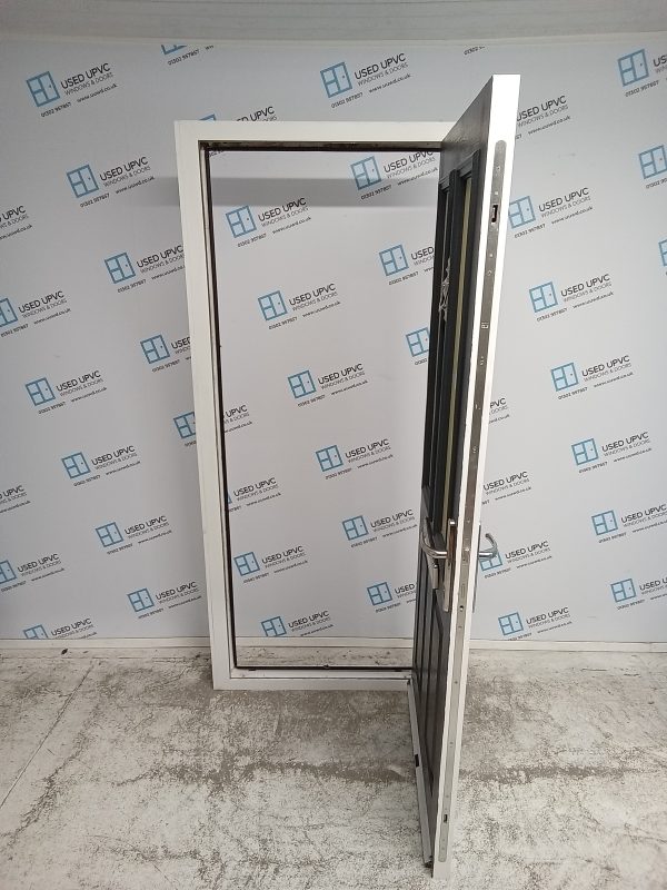Used Anthracite Grey Composite Front Door 900mm x 2045mm 0635 - Image 3