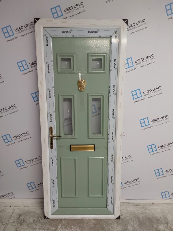 Brand New Chartwell Green Upvc Front Door 830mm x 2045mm ND21