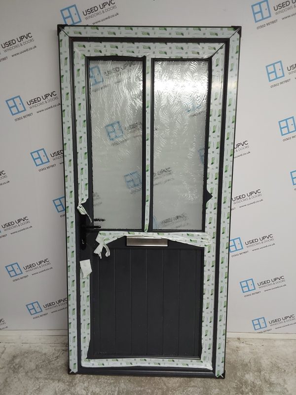 Brand New Anthracite Grey Upvc Front Door 980mm x 2060mm ND33