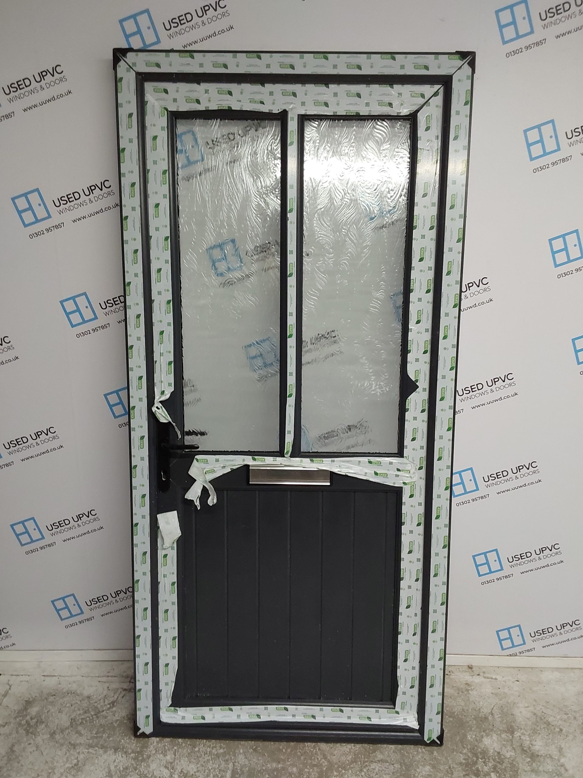 Brand New Anthracite Grey Upvc Front Door 980mm X 2060mm ND33 | Used ...