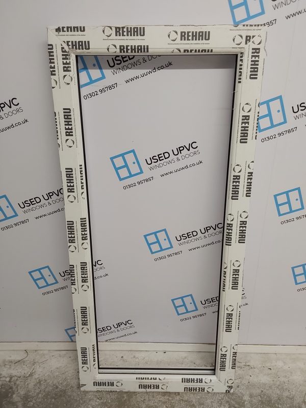 Brand New White Upvc Window Frame Unglazed 605mm x 1300mm USW032