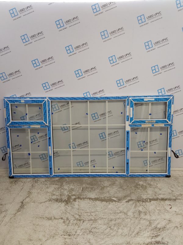 Brand New White Upvc Window 2370mm x 1185mm C7090