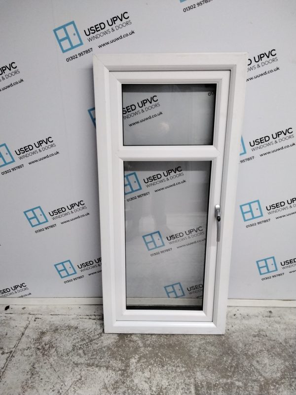 Used Rosewood Upvc Window 590mm x 1260mm W0172 - Image 2