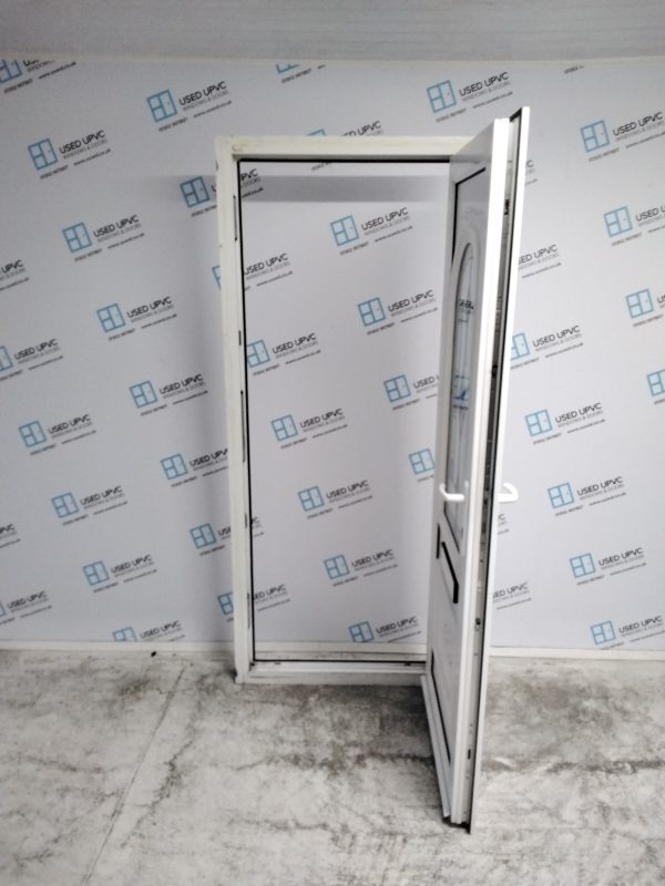 Used White Upvc Front Door 860mm x 2070mm 0003 - Image 3