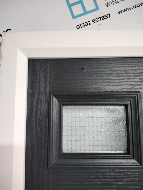 Used Anthracite Grey Composite Front Door 850mm x 2000mm 0032 - Image 7