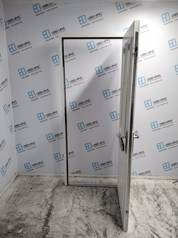 Used White Composite Front Door 830mm x 2005mm 0011 - Image 3