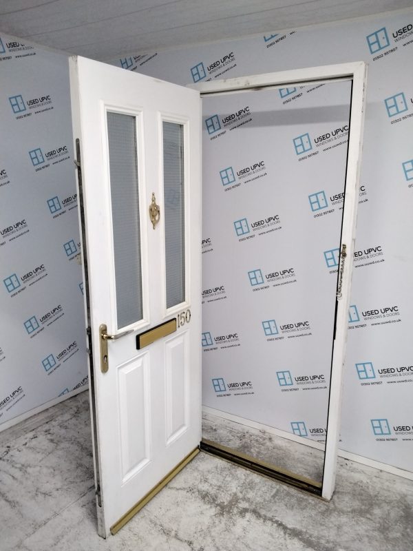 Used White Composite Front Door 880mm x 2080mm 0069 - Image 3