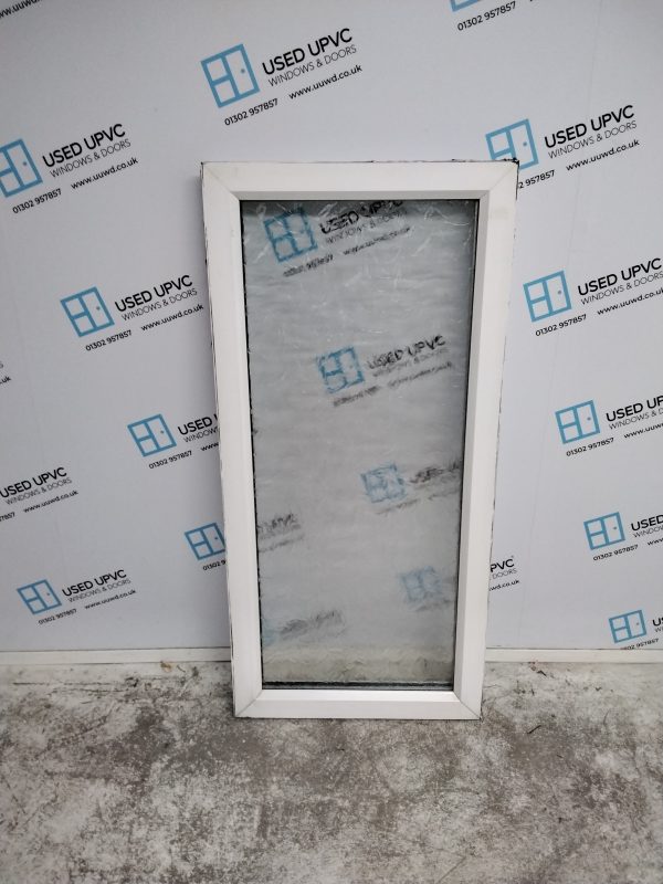 Used White Upvc Window 640mm x 1340mm W0174