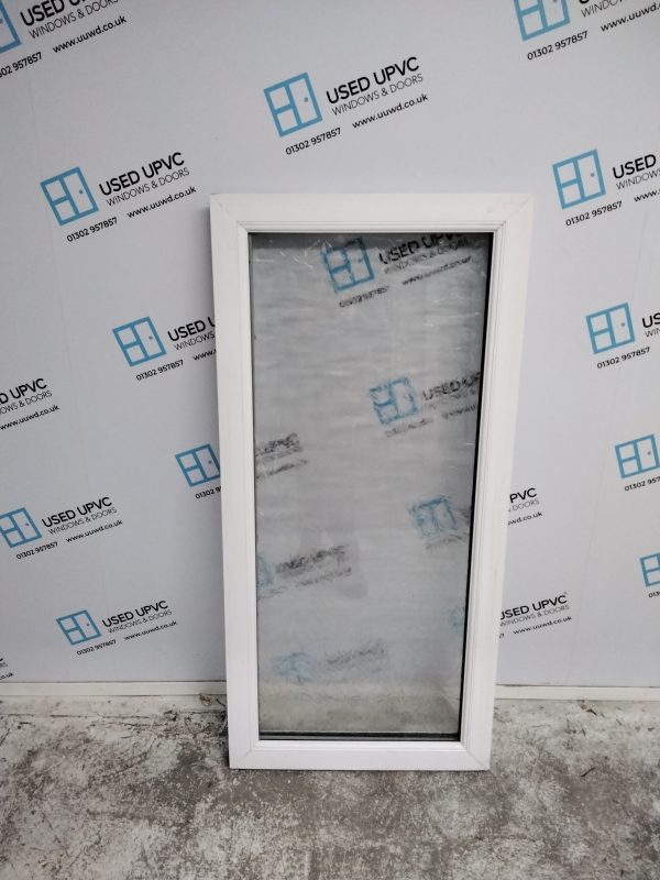 Used White Upvc Window 640mm x 1340mm W0174 - Image 2