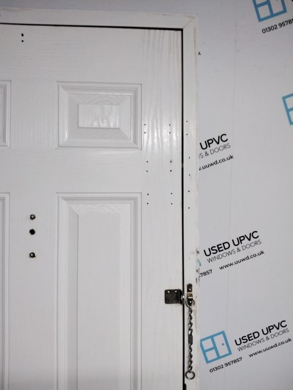 Used White Composite Front Door 880mm x 2070mm 0096 - Image 7