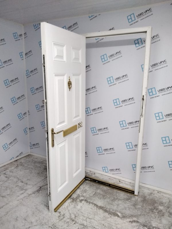 Used White Composite Front Door 880mm x 2070mm 0096 - Image 3