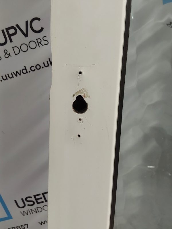 Used White Upvc Front Door And Side Panels 1525mm x 2030mm DS008 - Image 4