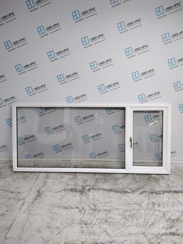 Used White Upvc Window 2280mm x 1010mm LW0015 - Image 2