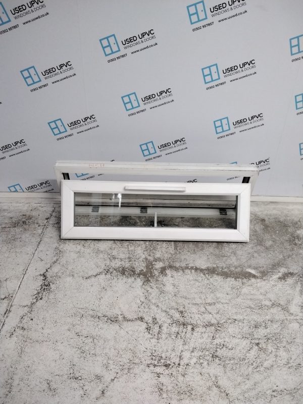 Used White Upvc Window 1215mm x 415mm W0050 - Image 3