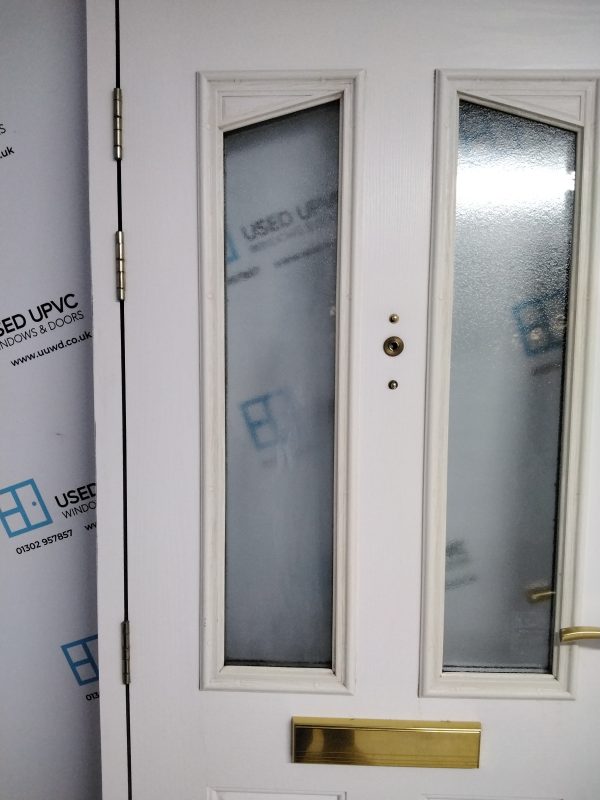Used White Composite Front Door 935mm x 2085mm 0092 - Image 6