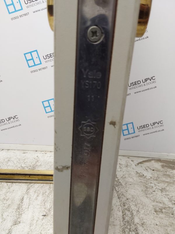 Used White Composite Front Door 900mm x 1980mm 0128 - Image 8