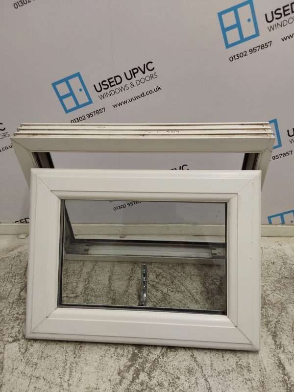 Used White Upvc Window 605mm x 465mm W0116 - Image 3