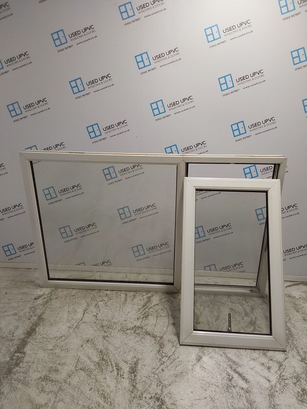 Used White Upvc Window 1600mm x 1005mm LW0002 - Image 3